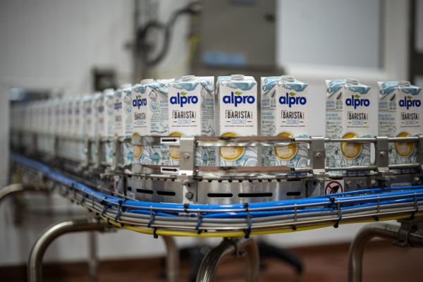 Alpro UK production line in Kettering