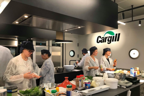Test kitchen at Cargill's Belgium RD centre