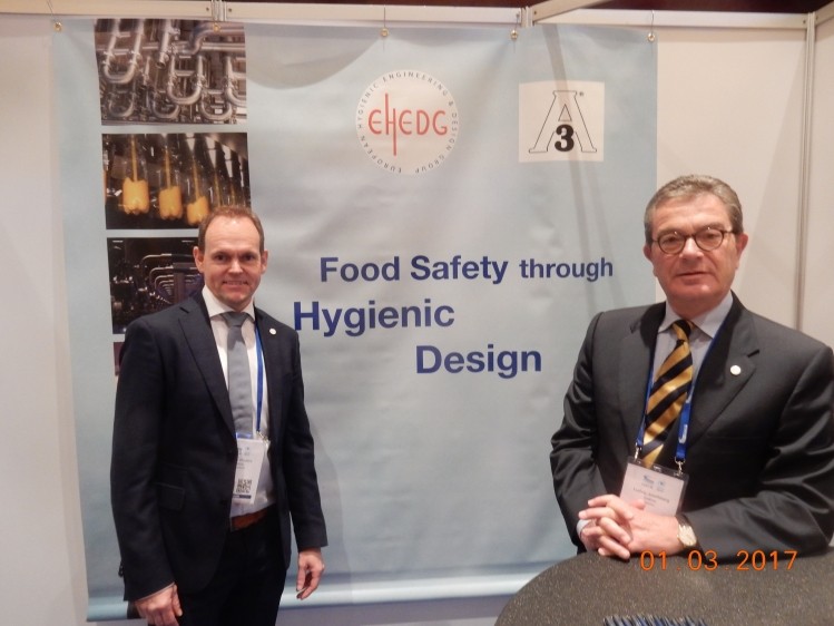 Patrick Wouters (left) and Ludvig Josefsberg (right) at GFSI 2017 