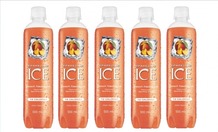 Sparkling Ice is a US brand which uses sparkling water, natural flavors, fruit juice and vitamins