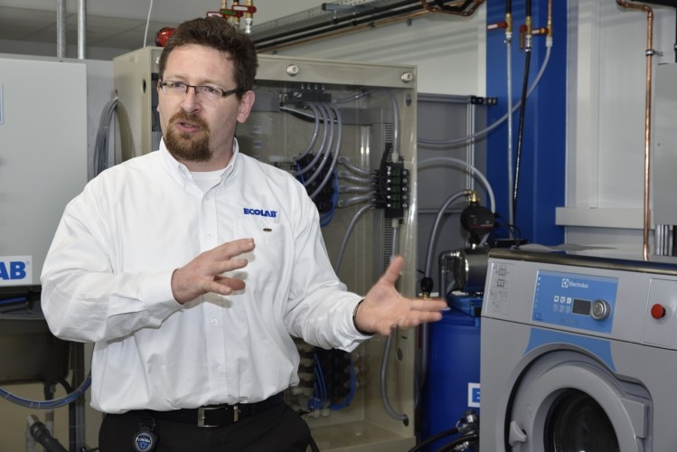 Picture: Ecolab. Tobias Personke, senior technical support specialist, Technical Services