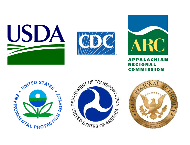 Federal agencies involved in the Local Foods, Local Places initiative.
