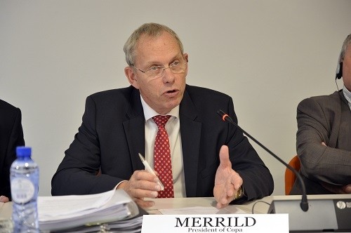 Copa president Martin Merrild: pig meat a "difficult market situation".