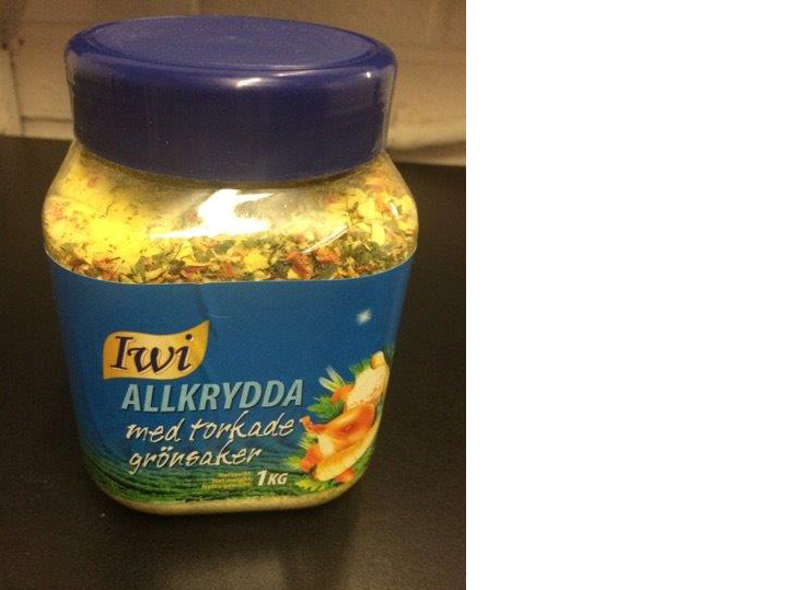 Iwi spice mix (allkrydda) was linked to the restaurant outbreak