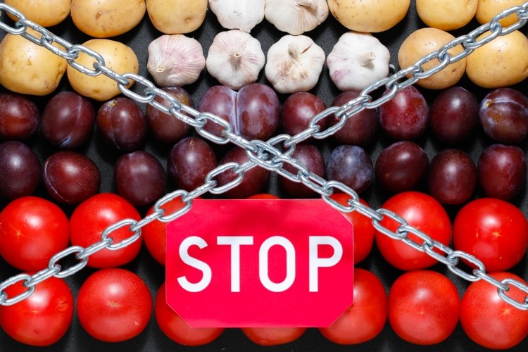 Crimea's food market has suffered due to a food blockade by Ukraine