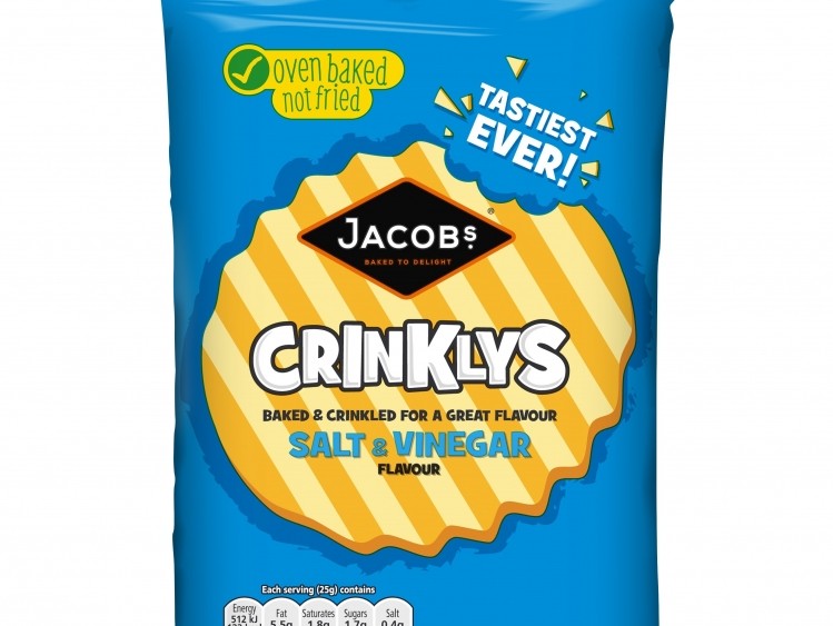 United Biscuits will also introduce a bacon variety to the Crinklys line