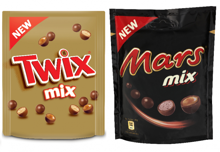 Mars seizes on growth of bitesized format with Twix and Mars brand launches