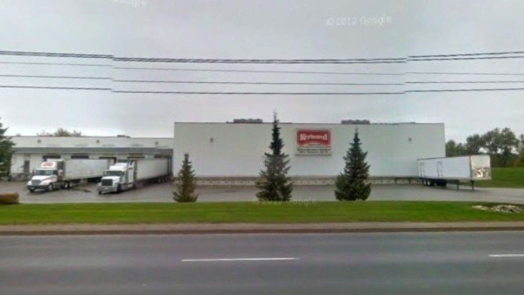 Nearly two dozen workers at Keybrand Foods in Ontario have been sickened by carbon monoxide fumes. Photo: Google