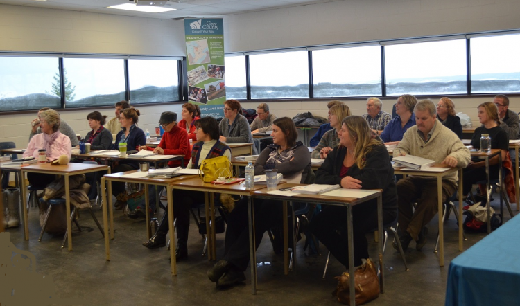 Entrepreneurs learn about food safety regulations at Georgian College's Owen Sound Campus.