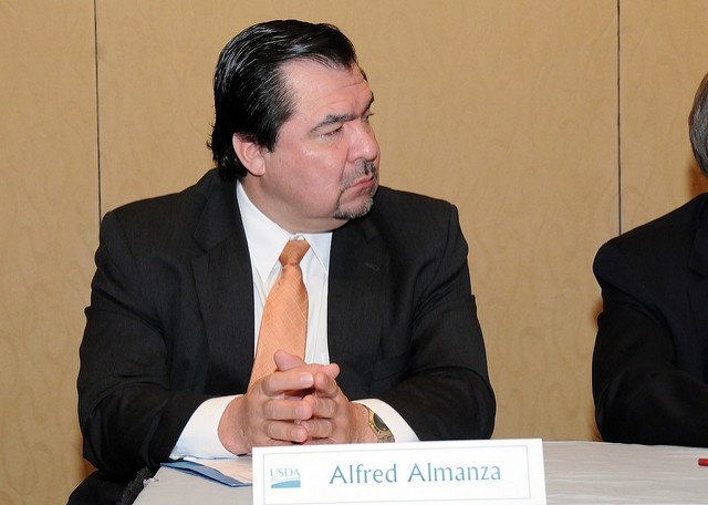 Alfred Almanza joined JBS after nearly 40 years with FSIS. Image courtesy of the USDA