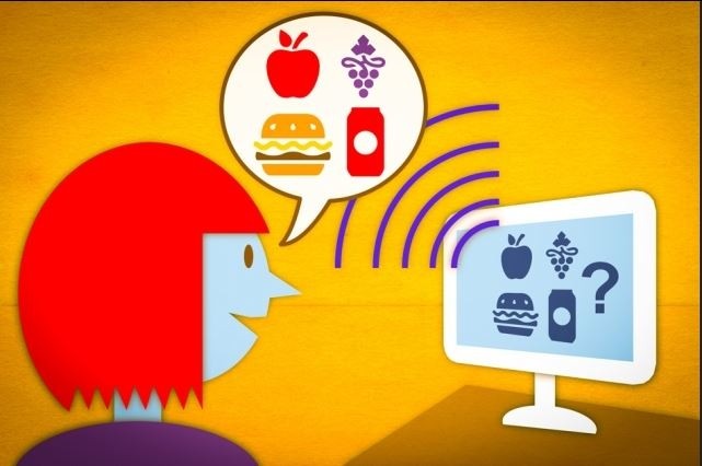 A prototype of a new speech-controlled nutrition-logging system allows users to verbally describe the contents of a meal. The system then parses the description and automatically retrieves the pertinent nutritional data.  (© Jose-Luis Olivares/MIT)