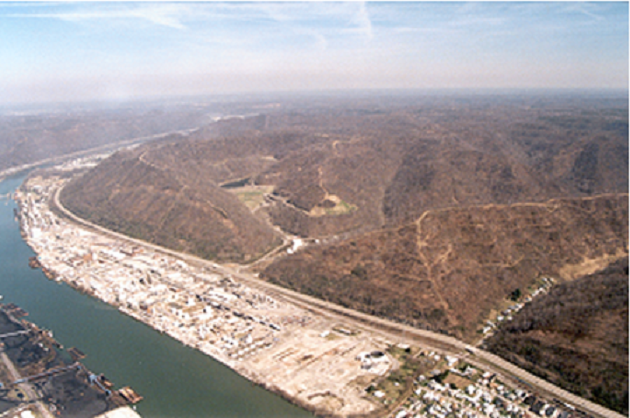 DuPont site in Belle, West Virginia