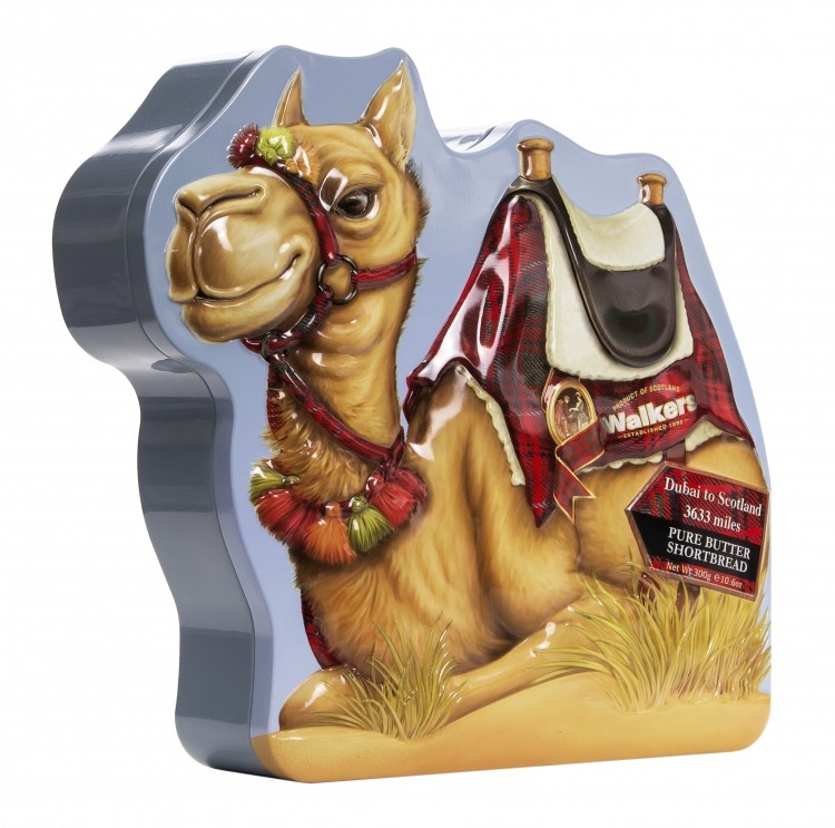 Walkers releases exclusive camel shortbread for Dubai Duty Free