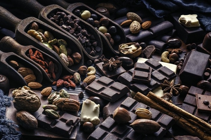 Chocolate and nuts - GettyImages-apomares