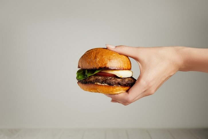 meat burger LightFieldStudios