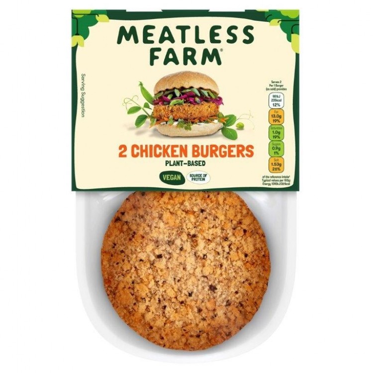Meatless Farm Chicken Burger