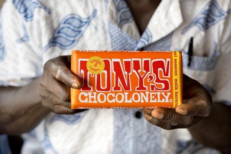 Tony's Chocolonely Ghana bar