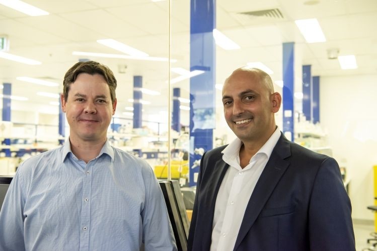 Nourish co-founders James Petrie (left) and Ben Leita (right), met at Australia’s national science agency, CSIRO. Picture credit: Nourish Ingredients