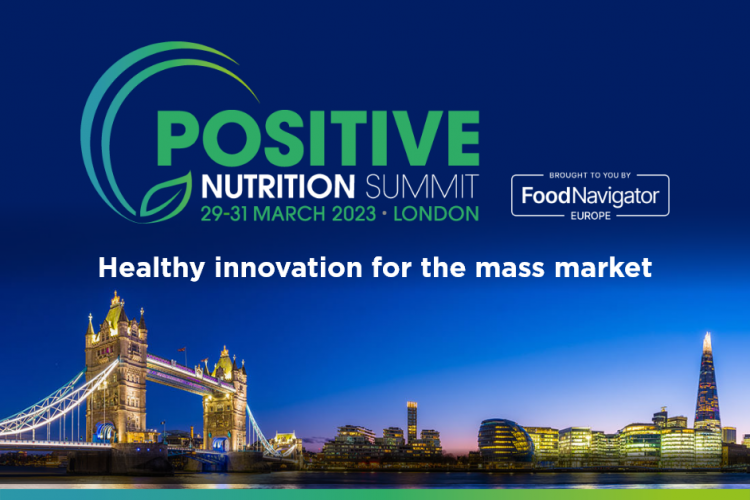 Join us at the Positive Nutrition Summit: Healthy Innovation for the Mass Market in central London, 29-31 March
