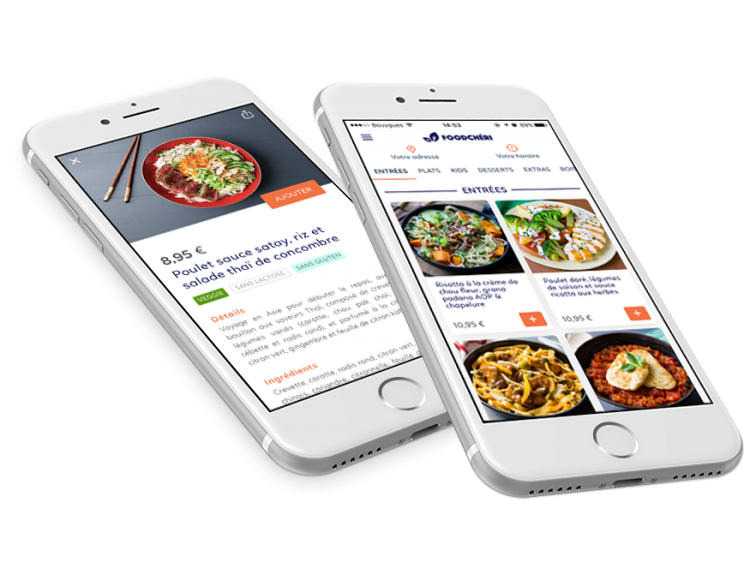 FoodChéri is appealing to consumer desire for quality and convenience through its delivery service 