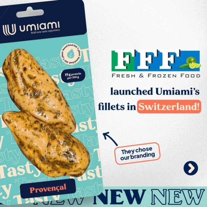 The company’s analogue chicken fillet became available for sale in 165 Coop stores in Switzerland in August 2023