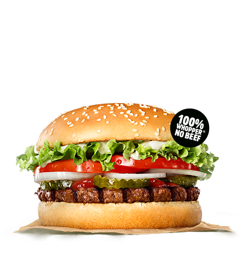 The ASA has banned an advertising campaign promoting Burger King's 'first plant-based burger', the Rebel Whopper / Image source: Burger King