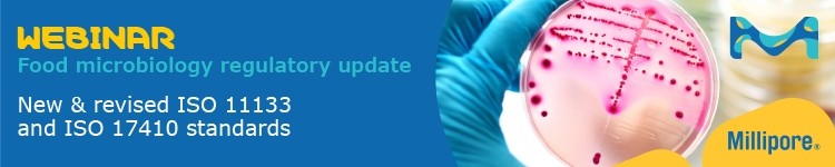 Food microbiology regulatory update: new & revised ISO 11133 and ISO 17410 standards 