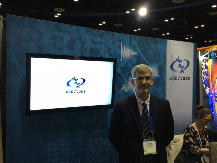 Graham McGibbon of ACD/Labs at Pittcon