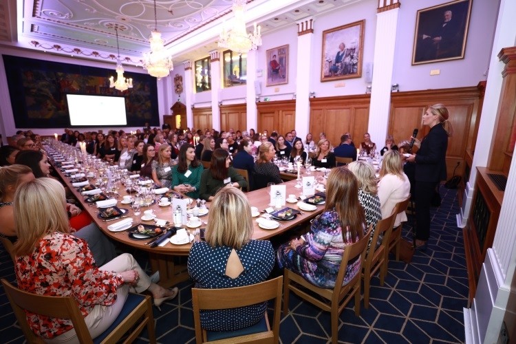 Laura Ryan addresses Meat Business Women at Butchers' Hall