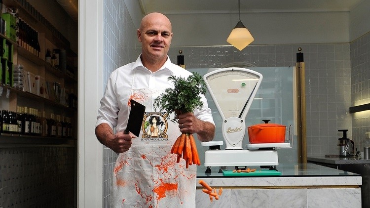 Jaap Korteweg (pictured) is aiming to "conquer the world" with plant-based meats