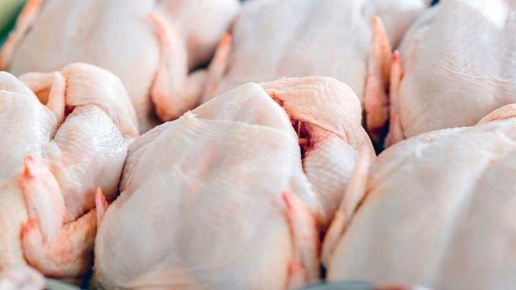 Brazilian poultry has been refused entry due to a risk of salmonella