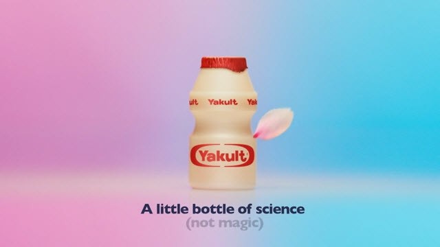 Yakult sells 190,000 bottles of its signature probiotic drink per day in the UK.