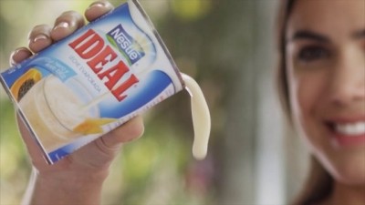 Evaporated milk and cream cannot be compared in advertising because they are not within the same food category, the court ruled