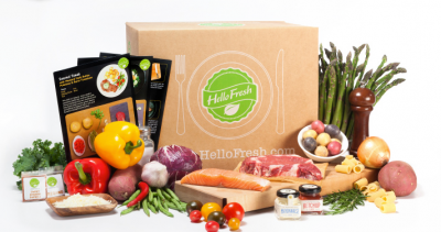 Meal kits allow consumers to eat a restaurant-style meal but with the added experience of cooking at home. Photo: Hello Fresh