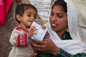 "Good food mum!" Wawa Mum chick pea paste is helping improve infant nutrition in Pakistan