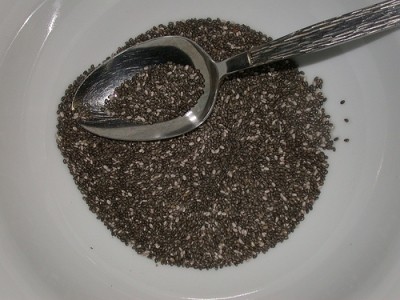 Chia seeds are considered a high source of omega-3