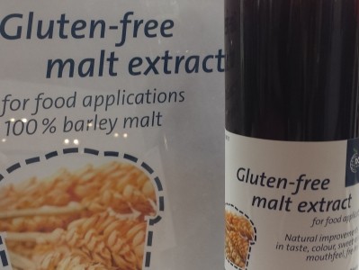 The gluten-free liquid barley malt contains less than 20 ppm of gluten and can be used in bread, cereals and cookies