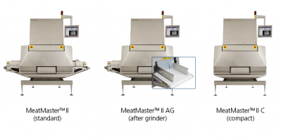Picture: Foss. Three versions of the MeatMaster II X-ray fat analyser 