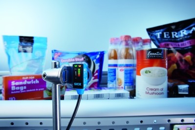 SICK sensors can monitor the integrity of a variety of food packaging