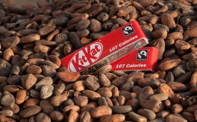 Nestlé will purchase 5,300 tons of Fairtrade cocoa to cover its annual production of two-finger Kit Kats