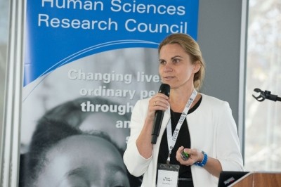 Picture: University of Johannesburg. Prof Sarah De Saeger speaking on mycotoxin analysis