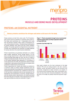 Bone and muscle maintenance with wheat proteins