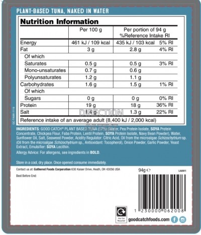tuna nutrition