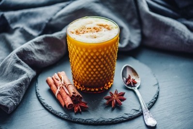 Turmeric lattes can help consumers 'travel' with their taste buds, but nuts and fava bean proteins can also go far when it comes to plant-based formulations.  Image: Getty/Rocky89
