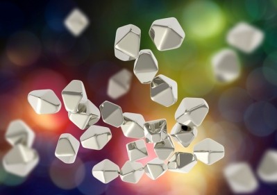 Titanium dioxide nanoparticles have a hexagonal crystal shape. © GettyImages/DrMicrobe