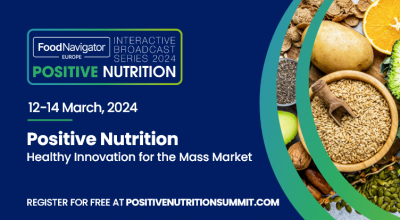 Register for our free-to-attend broadcast event Positive Nutrition, 12-14 March.