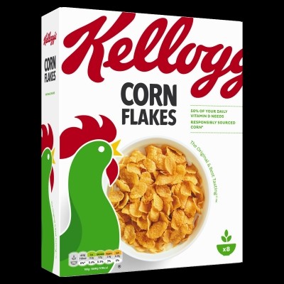 The claim ‘made with responsibly sourced corn’ is now prominent on all packs of Corn Flakes