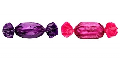 Quality Street is replacing its dual foil and cellulose wrappers with recyclable FSC-certified paper packaging. Image source: Nestlé