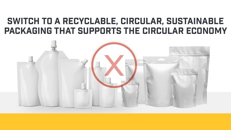 Convert to a 100% recyclable compliant package