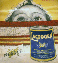 Vintage Nestle Lactogen advert from Singapore, Photo Copyright: Chinnian/Flickr